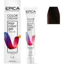Гель-краска для волос Epica Professional Colordream 5.73 (100мл, светлый шатен шоколадно-золотистый)