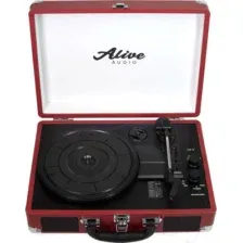 Виниловый проигрыватель Alive Audio Glam Cherry
