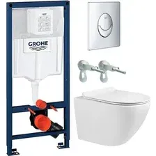 Унитаз подвесной Grado GD-W203T  GROHE Rapid SL 38721001 (с кнопкой смыва)