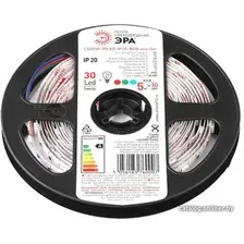 Светодиодная лента ЭРА LS5050-7,2-30-12-RGB-IP20-1year-5m