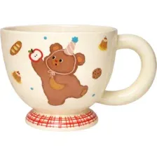Кружка ILikeGift Праздничный мишка YX743B-03
