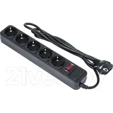Сетевой фильтр ExeGate SP-5-5B (5 розеток, 5м)
