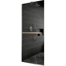 Душевая стенка MaybahGlass 195x109 MGD-711-5у (графитовое стекло/хром матовый)