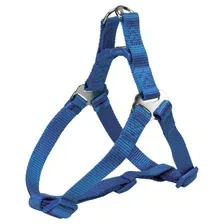 Шлея Trixie Premium One Touch Harness 204402 (S, синий)