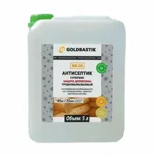 Антисептик Супербио GOLDBASTIK BB 20 защита древесины 5л