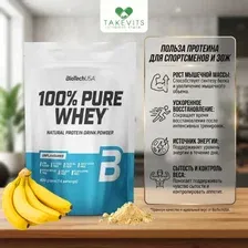 Сывороточный протеин BioTechUSA 100 Pure Whey, 400 гр. (банан)