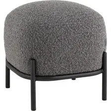 Пуфик Stool Group Стоун vd-pf-stone-tr-dg (букле темно-серый)