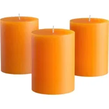 Набор свечей Мелт 100мм (3шт, оранжевый)