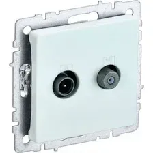 Розетка телевизионная IEK Brite BR-AF20-O-K36