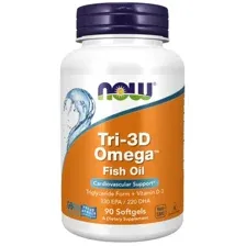БАД Now Foods TRI-3D Omega (90 капсул)