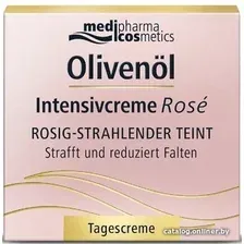  Medipharma cosmetics Крем для лица Olivenol интенсив Роза дневной (50 мл)