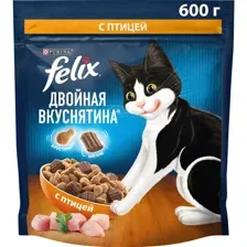 Felix Двойная вкуснятина для кошек (Птица) 600 г