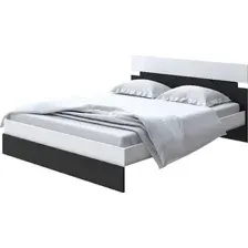 Кровать PROxSON Milton 160x200 (белый/черный)