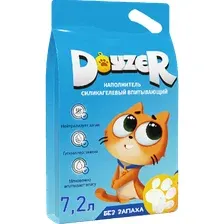 Силикагелевый наполнитель Doyzer впитывающий, без запаха, 7.2 л