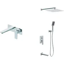 Душевая система со смесителем Oliveeka OL-88939003+869003-CR