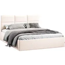 Кровать Трия Стелла Тип 1 c ПМ и заглушиной 160x200 (экомех Barni Milk)