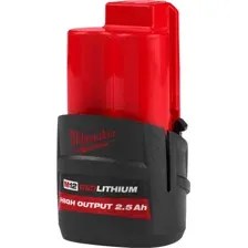 Аккумулятор Milwaukee M12 M12HB2.5 4932480164 (12В/2.5 Ач)