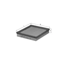 Фильтр воздушный KNECHT/MAHLE LX316