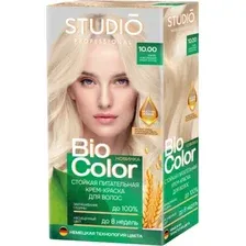 Крем-краска для волос Studio Professional BIOcolor 10.00 (ультраосветляющий яркий блонд)