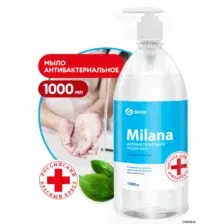 Жидкое мыло Grass Milana антибактериальное 1л 125435