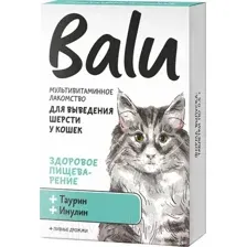 BALU Здоровое пищеварение Лакомство мультивитаминное для кошек 130 таб