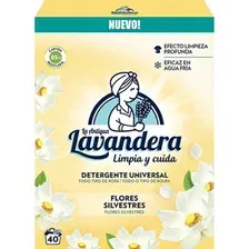 Универсальный стиральный порошок LA ANTIGUE LAVANDERA Flores Silvestres (40 стирок) 2.2 кг