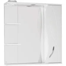Шкаф с зеркалом для ванной Symbolite Амелия 750 (со светом)