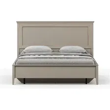 Кровать Black Red White Classic LOZ120x200 М (глиняный серый/глиняный серый)