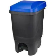 Мусорное ведро Idea М2398 60 л (синий)