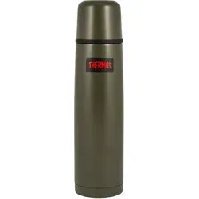 Термос THERMOS FBB-1000AG 1л (крышка с клапаном, хаки)
