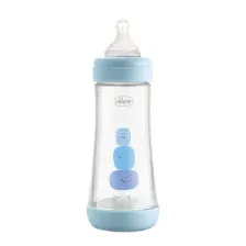 Бутылочка для кормления Chicco Perfect 5 Boy с силиконовой соской / 00020235200040 (300мл)