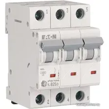 Выключатель автоматический Eaton HL-B253 3P 25A B 4.5кA 3M 194783
