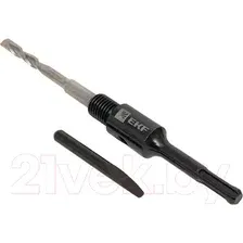 Державка для коронок EKF Expert SDS-plus M16 с центровочным сверлом / ad-sdsplus