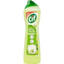 Средство для мытья посуды Cif свежий лайм и мята, 500 мл