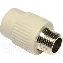 Фитинг Wavin Ekoplastik Переход ПП с нар. резьб. 20x3/4'' [SZE02025XX]