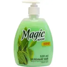 Мыло жидкое Magic Boom Зеленый чай (520мл)