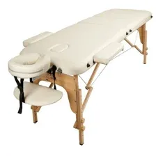 Массажный стол Atlas Sport Складной 3-с 70см (бежевый)