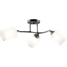 Люстра Aitin-Pro НПБ 02-3x60-101 / K2316/3 (черный/хром)