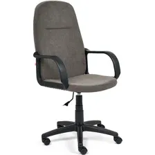 Офисное кресло TetChair Leader (флок, серый)