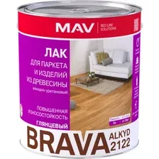 Лак Brava Alkyd 2122 10 л (бесцветный матовый)