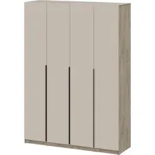 Шкаф распашной Mio Tesoro ШК 5 1600 4-х створчатый (дуб эндгрейн/меланж)
