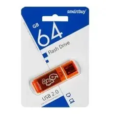 Память USB Flash 64 ГБ Smartbuy Glossy
