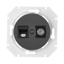 Розетка Bylectrica ТК-6351 (графит)