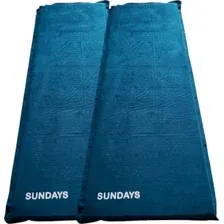 Самонадувающийся коврик Sundays ZC-SIM006 (5см, 2шт, синий)