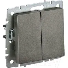 Выключатель IEK Brite BR-V20-0-10-K45 (темная бронза)