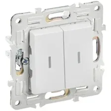 Выключатель IEK Skandy SK-V20-1-10-K01