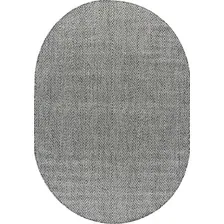 Циновка Merinos Kair S156-OVAL-DARK GRAY (1.6х2.3)