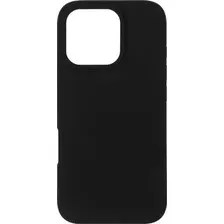 Чехол-накладка BoraSCO Microfiber Case для Apple iPhone 16 Pro / 73691 (черный)