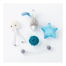 Игрушка Petpark для кошек Космический сет с кошачьей мятой (5 шт в комплекте)