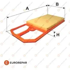 Воздушный фильтр Eurorepar 1611891580